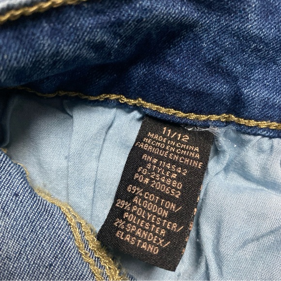 Dollhouse Jackie High Rise Flare Jeans Size 11/12 - Picture 6 of 7